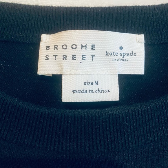 Kate Spade x Broome Street Cashmere Silk Top - Picture 3 of 6